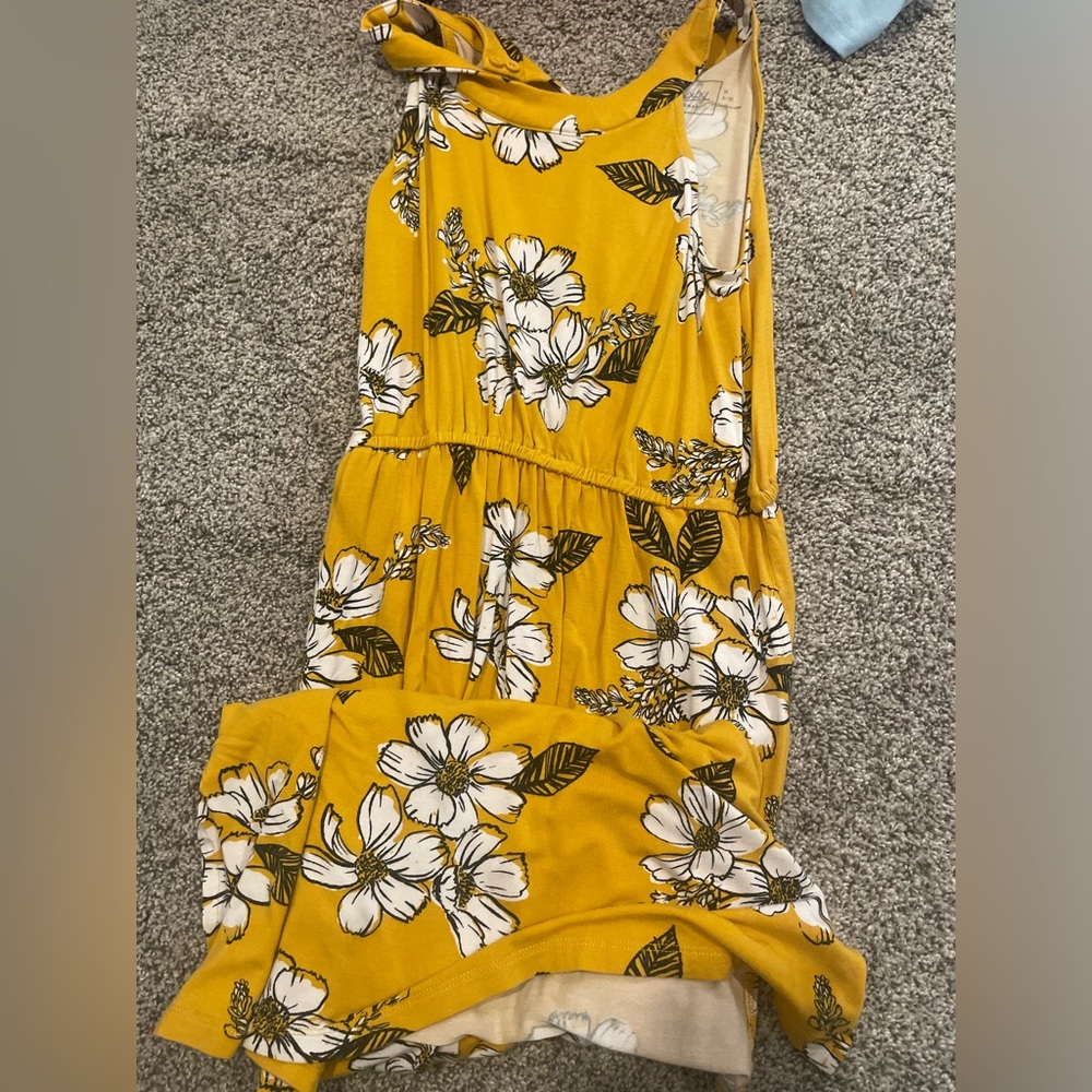 Yellow Maxie dress